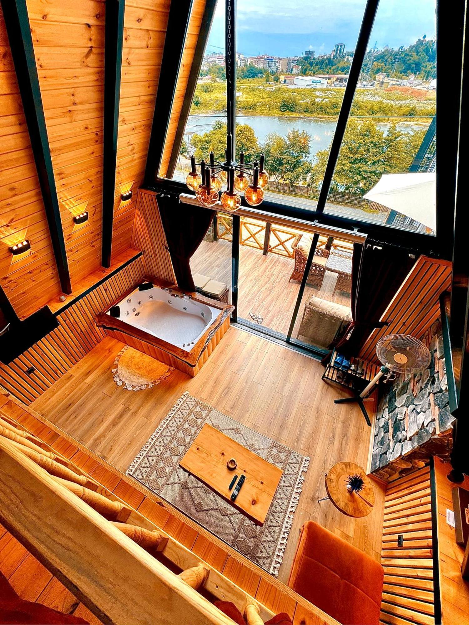 Villa Mirana Bungalov à Çamlıhemşin Chambre photo